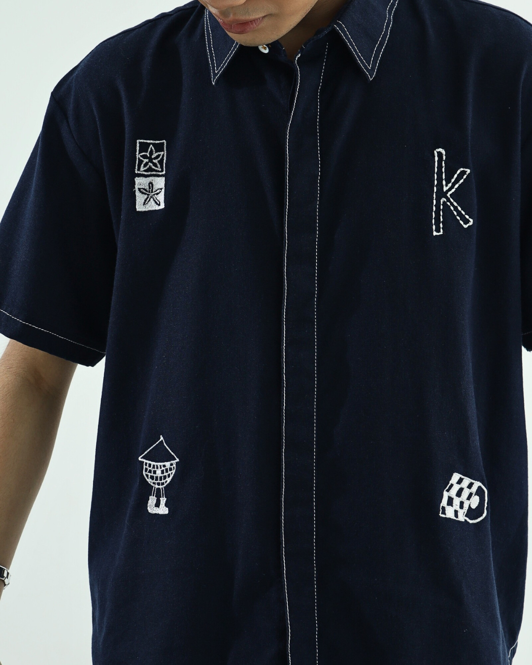 Kubo Shirt in Navy