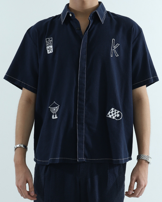 Kubo Shirt in Navy